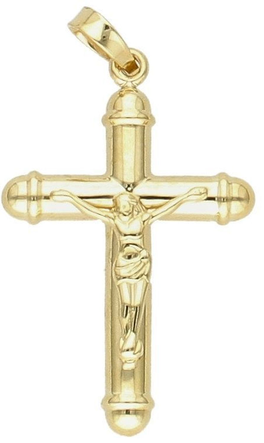 Złota zawieszka 375 krzyżyk z wizerunkiem Jezusa ZA 5545 375. Złota zawieszka krzyżyk. Złoty krzyżyk damski, męski. Zawieszka krzyżyk z wizerunkiem Jezusa. Złoty krzyżyk idealny na prezent (2).jpg